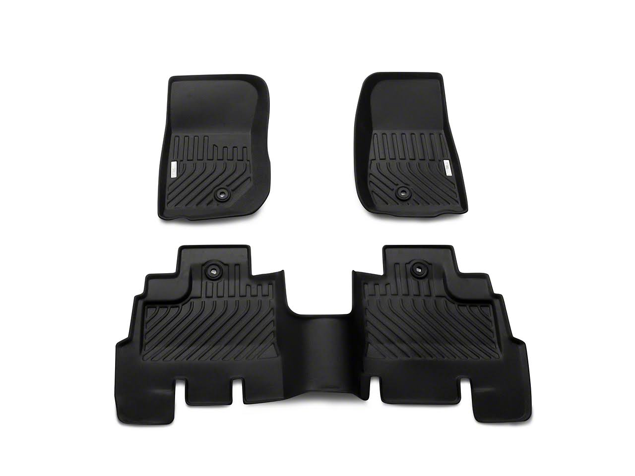 TruShield Jeep Precision Molded Front and Rear Floor Liners J133451 AXZADK