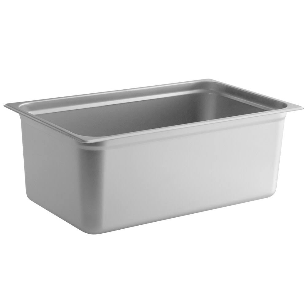 Choice Full Size 8 Deep Anti-Jam Stainless Steel Steam Table / Hotel Pan - 22 Gauge EFUIXN