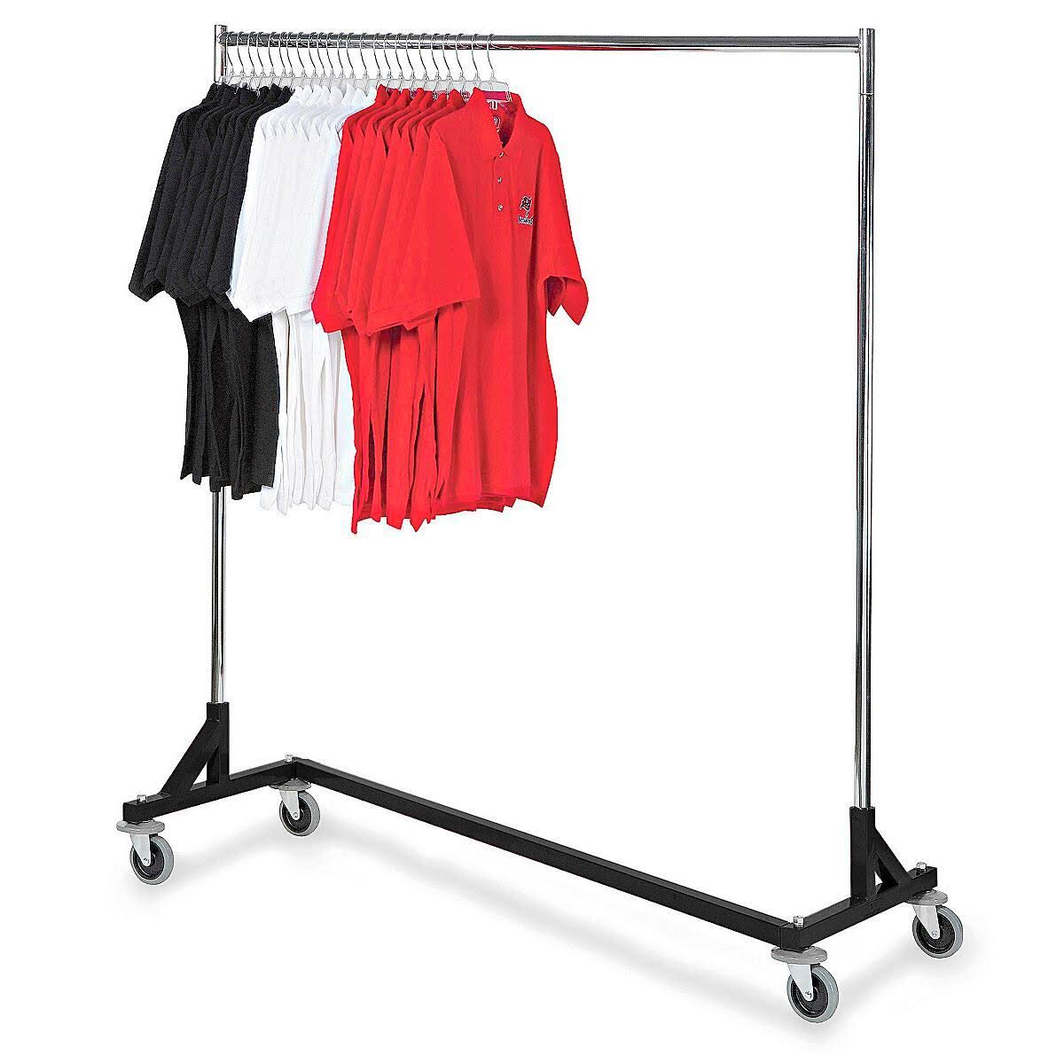 Uline Clothing Racks Rolling Z Rack Clothes Rack IGTO1Q